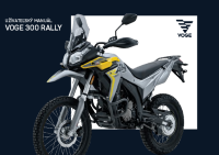 VOGE 300 Rally - Uzivatelsky manual SK 2023